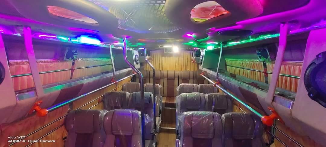 407 Coach Van Inner View
